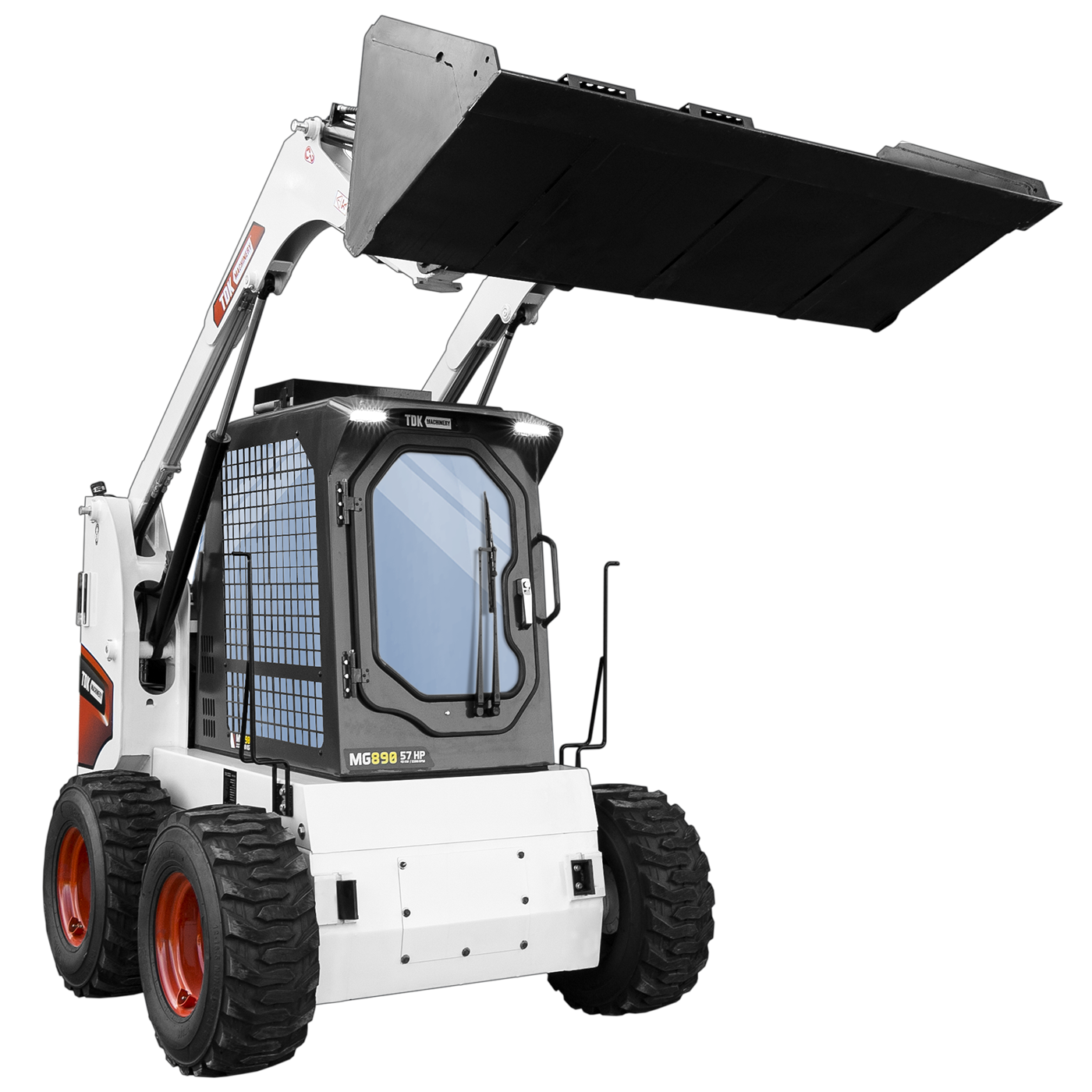 Mini Cargador Frontal A Diesel 43 Kw/57 Hp TDK - MG890