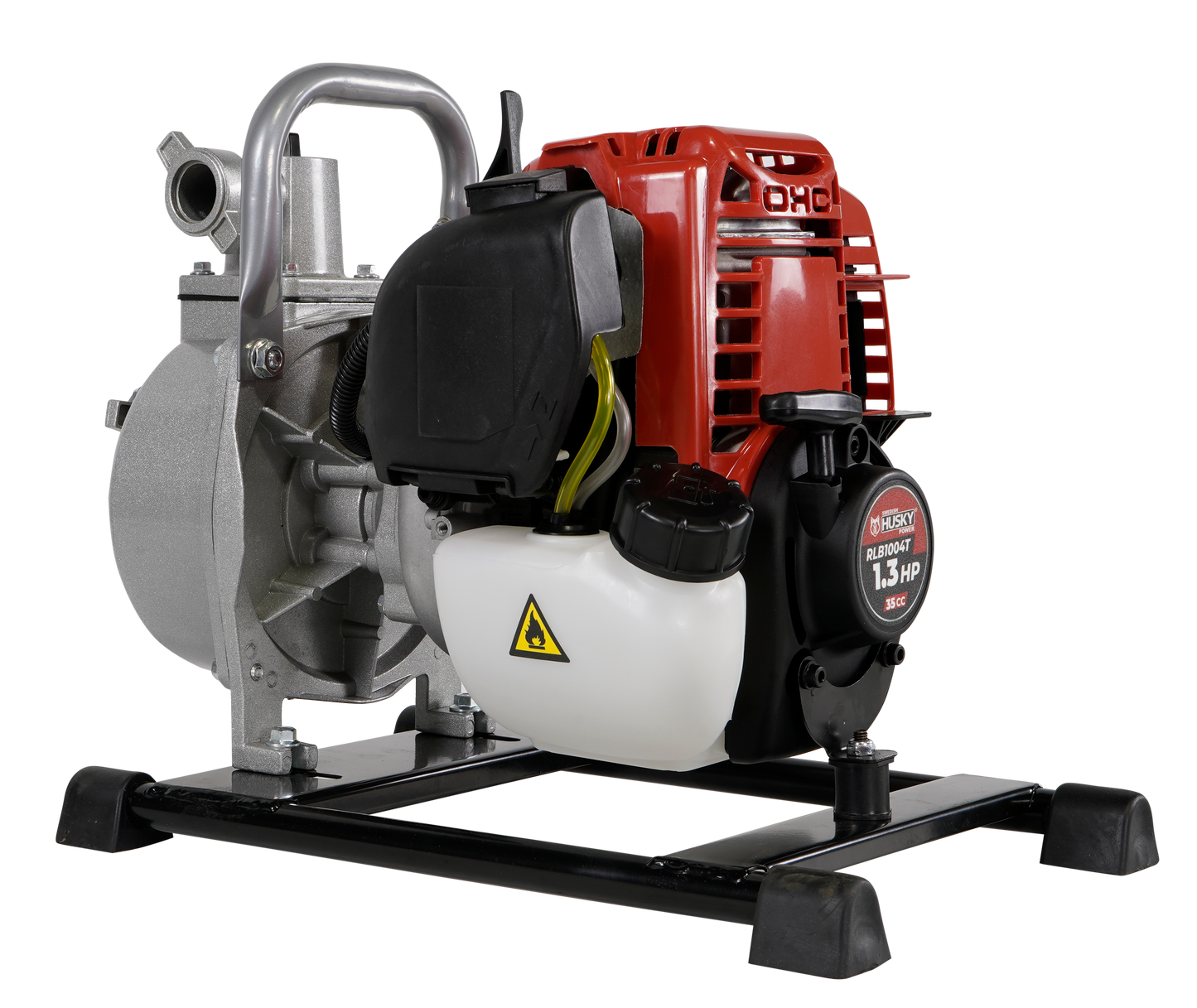 Motobomba A Gasolina 35cc 1.3 Hp Portátil Aucotcebante 4 Tiempos 1"x1" Husky RLB1004T