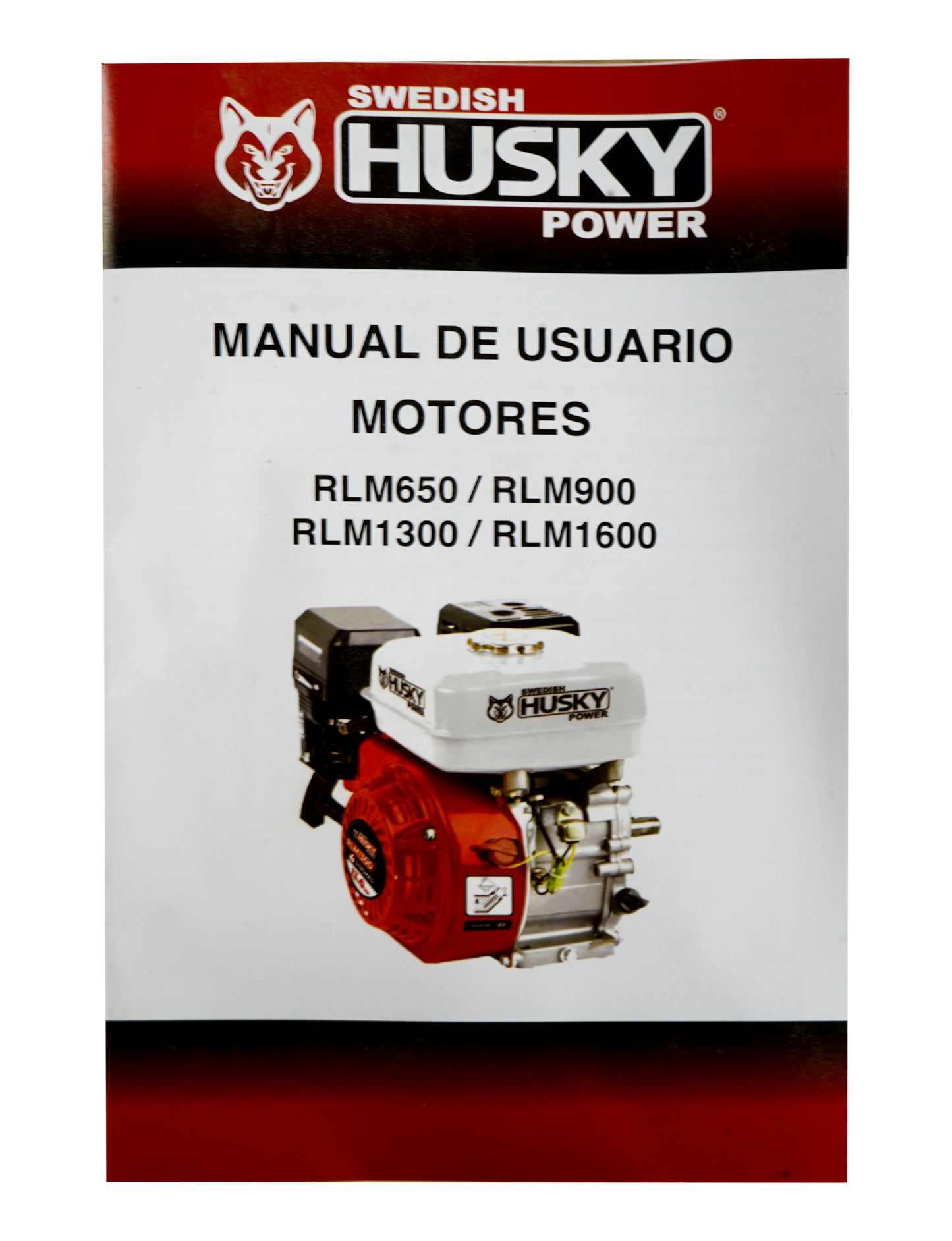 Motor A Gasolina 407cc 16 Hp Flecha Cuñero Arranque Manual Husky RLM1600