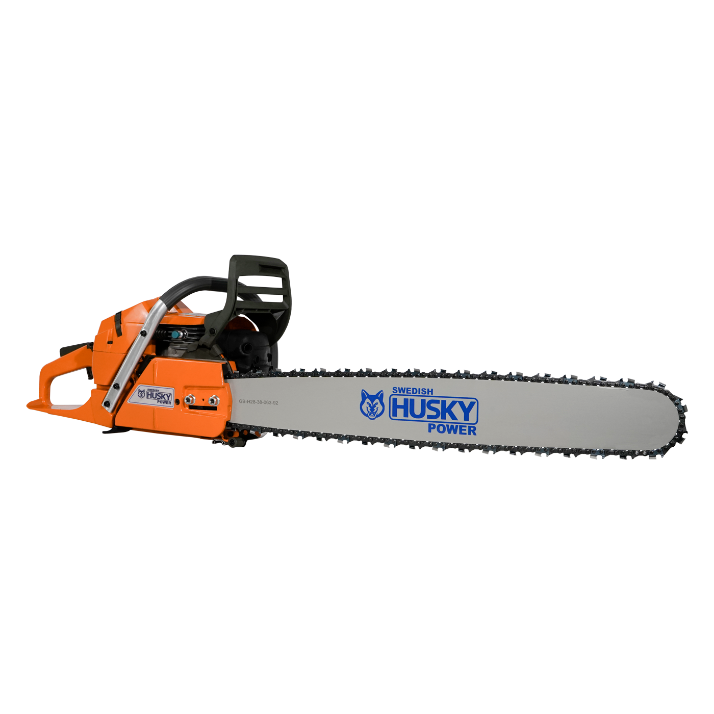 Motosierra De 28" Con Motor A Gasolina De 2 Tiempos 61.5cc 3Hp Husky SH36528