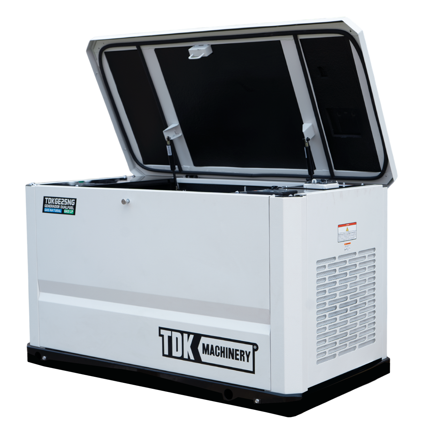 Generador De Cabina Dual Fuel Estacionario 22KW 127V/220V - TDKGE25NG