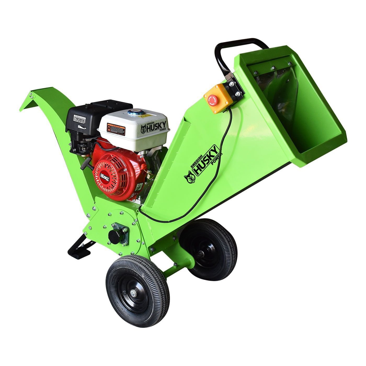 Biotrituradora Chipeadora de Ramas y Troncos Husky Diámetro Máximo de Corte de 3" o 7.5 Cm con Motor a Gasolina 6.5 HP Husky HKBIO275-HK65