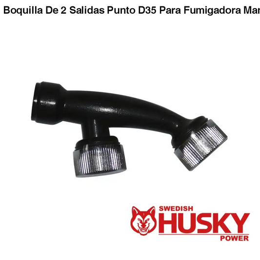 Boquilla De 2 Salidas Punto D35 Para Fumigadora Manual