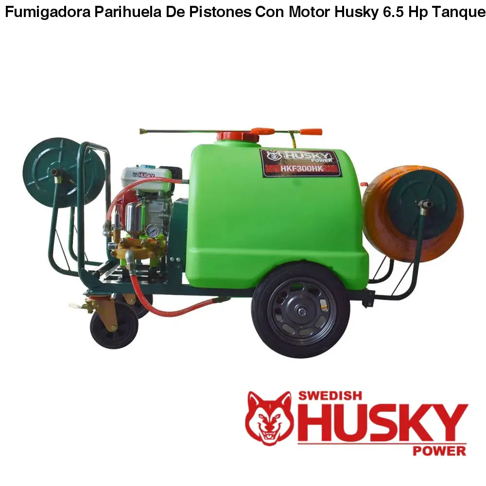 Fumigadora Parihuela De Pistones Con Motor Husky 6.5 Hp