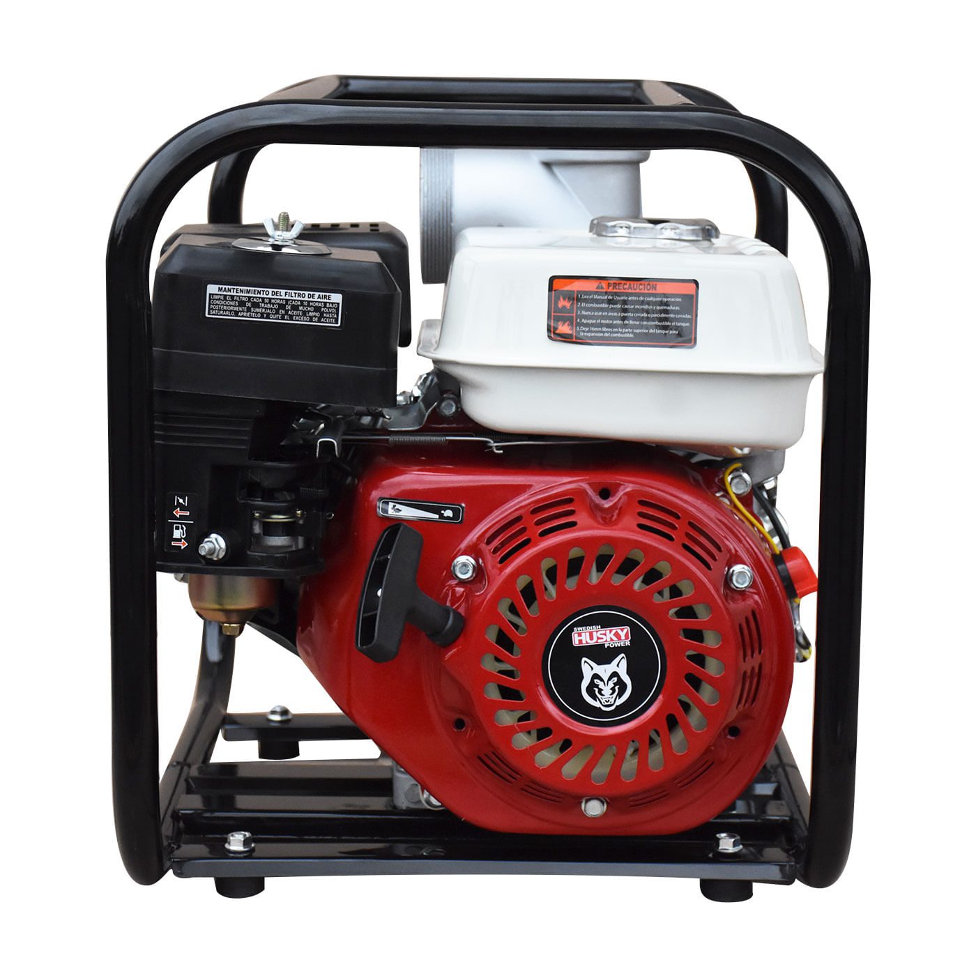 Motobomba A Gasolina 200cc 6.5 Hp Autocebante 4 Tiempos 3"x3" Husky RLB3365