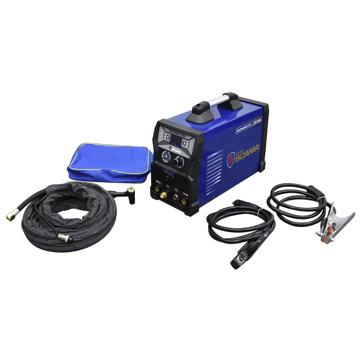 Soldadora Profesional Inverter 110V/155A 220V/200A NORWAY SCANIA SCA-220