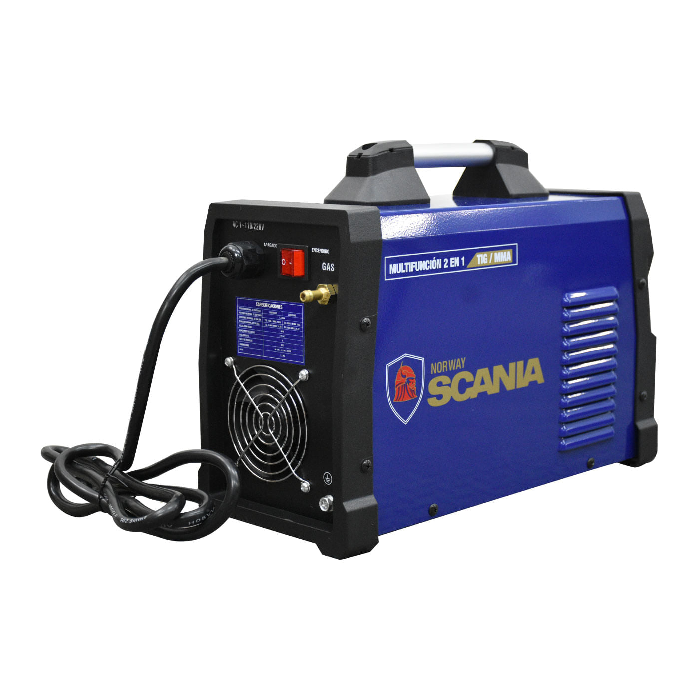 Planta De Soldadora Profesional 110v/220v 160A/200A TIG/MMA NORWAY SCANIA TIGTRON-200