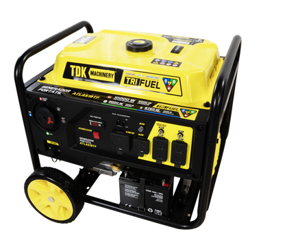 Generador Monofasico TRI FUEL (Gasolina, Gas LP y Gas Natural) 110v/220v 15.3 Hp TDK - ATLAS10TF