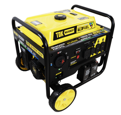 Generador Monofasico TRI FUEL (Gasolina, Gas LP y Gas Natural) 110v/220v 15.3 Hp TDK - ATLAS10TF