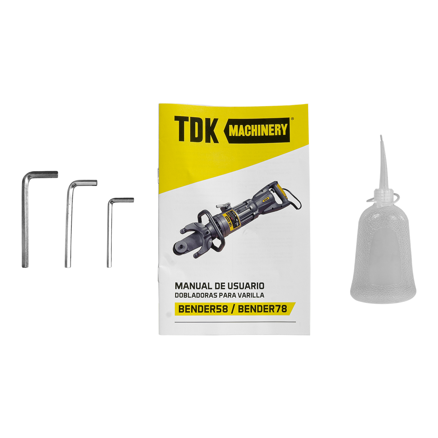 Dobladora De Varilla Electrica 110V/60 Hz 1150 W TDK MACHINERY - BENDER78
