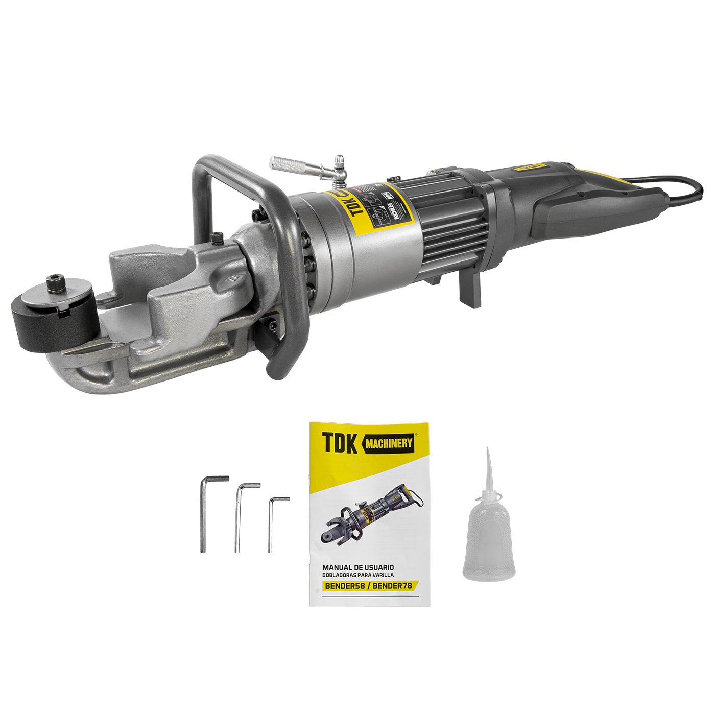 Dobladora De Varilla Electrica 110V/60 Hz 1150 W TDK MACHINERY - BENDER78
