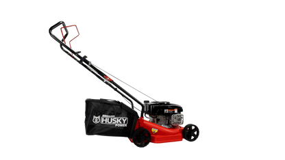 Podadora Cortadora De Pasto Con Bolsa Recolectora Y Motor A Gasolina 3 Hp 127cc HUSKY POWER -BLITZ127