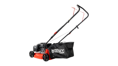 Podadora Cortadora De Pasto Con Bolsa Recolectora Y Motor A Gasolina 3 Hp 127cc HUSKY POWER -BLITZ127