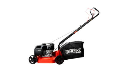 Podadora Cortadora De Pasto Con Bolsa Recolectora Y Motor A Gasolina 3 Hp 127cc HUSKY POWER -BLITZ127