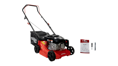 Podadora Cortadora De Pasto Con Bolsa Recolectora Y Motor A Gasolina 3 Hp 127cc HUSKY POWER -BLITZ127