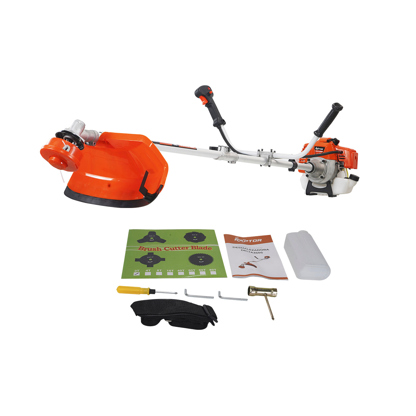 Desbrozadora Desmalezadora 2 Tiempos 52cc 2.5 Hp (Empaque 2 Cajas) RAPTOR DELTA350S