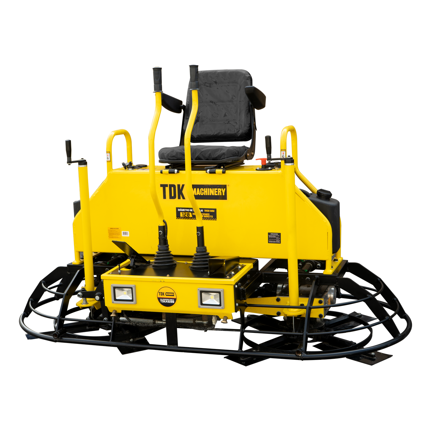 Allanadora Doble TDK Con Motor 25 HP 920MM - TDKA9200