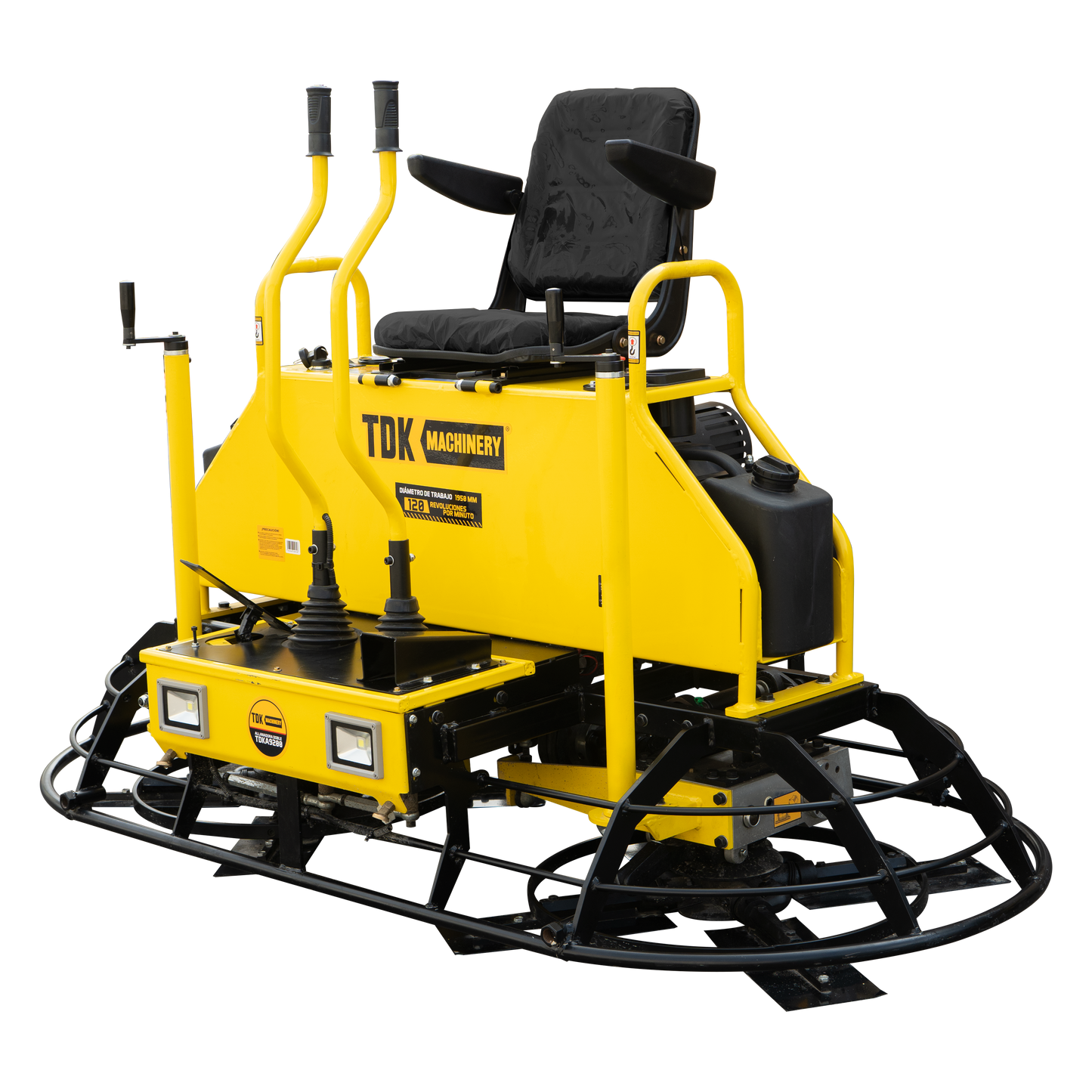 Allanadora Doble TDK Con Motor 25 HP 920MM - TDKA9200
