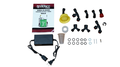 Fumigadora Aspersora Electrica/Manual 20L Husky DUAL20