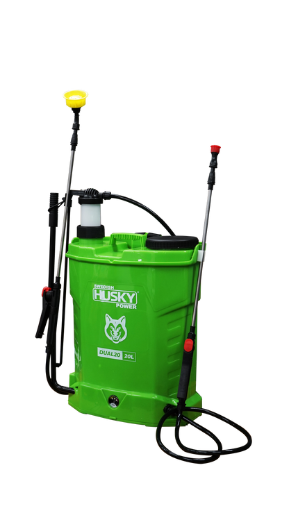Fumigadora Aspersora Electrica/Manual 20L Husky DUAL20