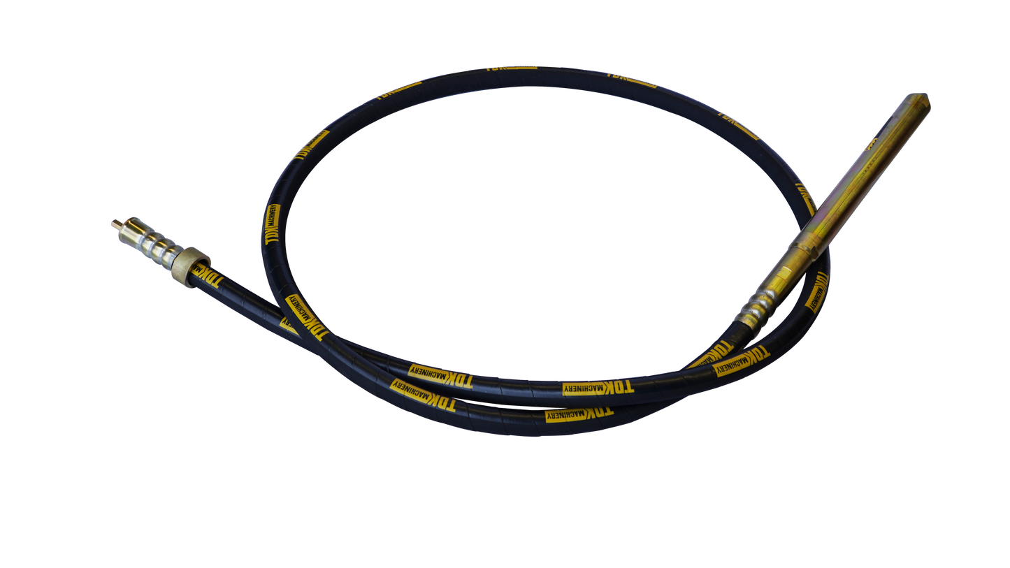 Vibrador Para Concreto Motor Eléctrico De 2 Hp Con Chicote Vibrador De 3.5 Metros 38MM Husky DYNA135