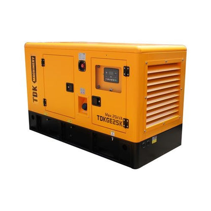 Generador Estacionario Trifasico Motor Diesel 40Hp 127/220V 20Kw/25Kva TDK TDKGE25K
