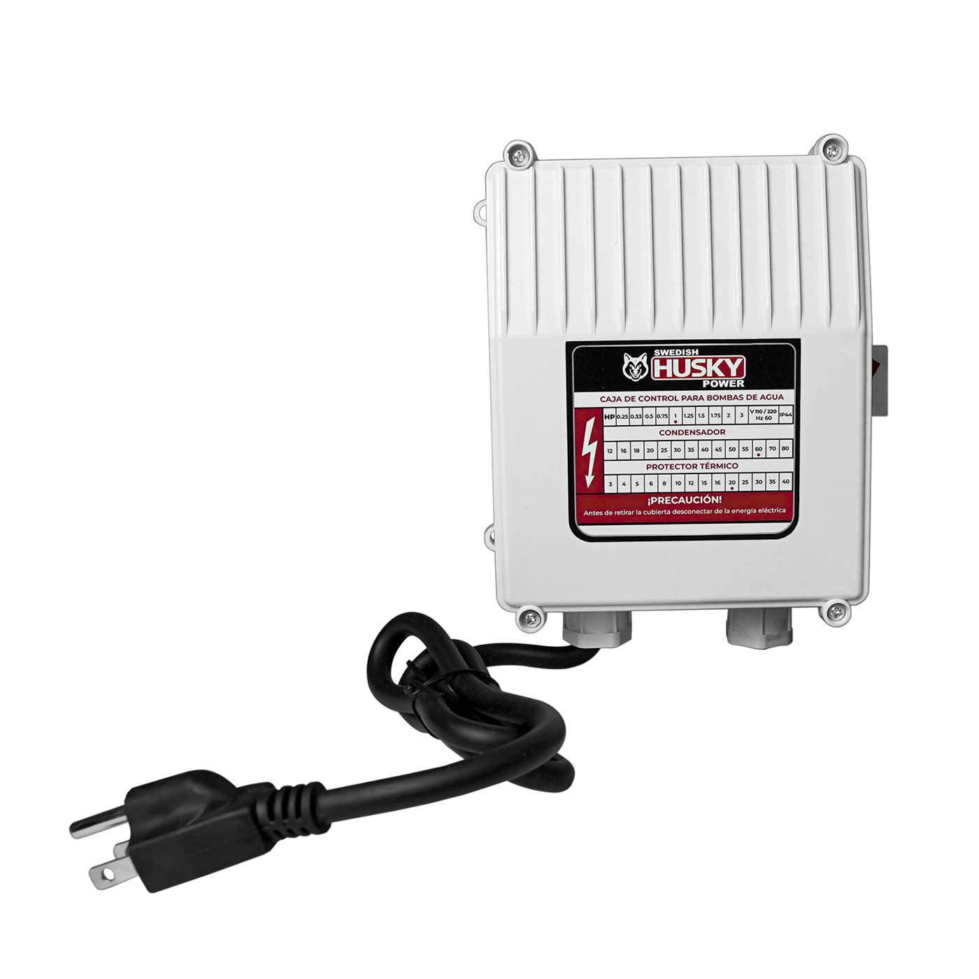 Bomba Sumergible De Agua Limpia Swedish Husky Power 1 Hp 110V Para Riego Agrícola FLUX100