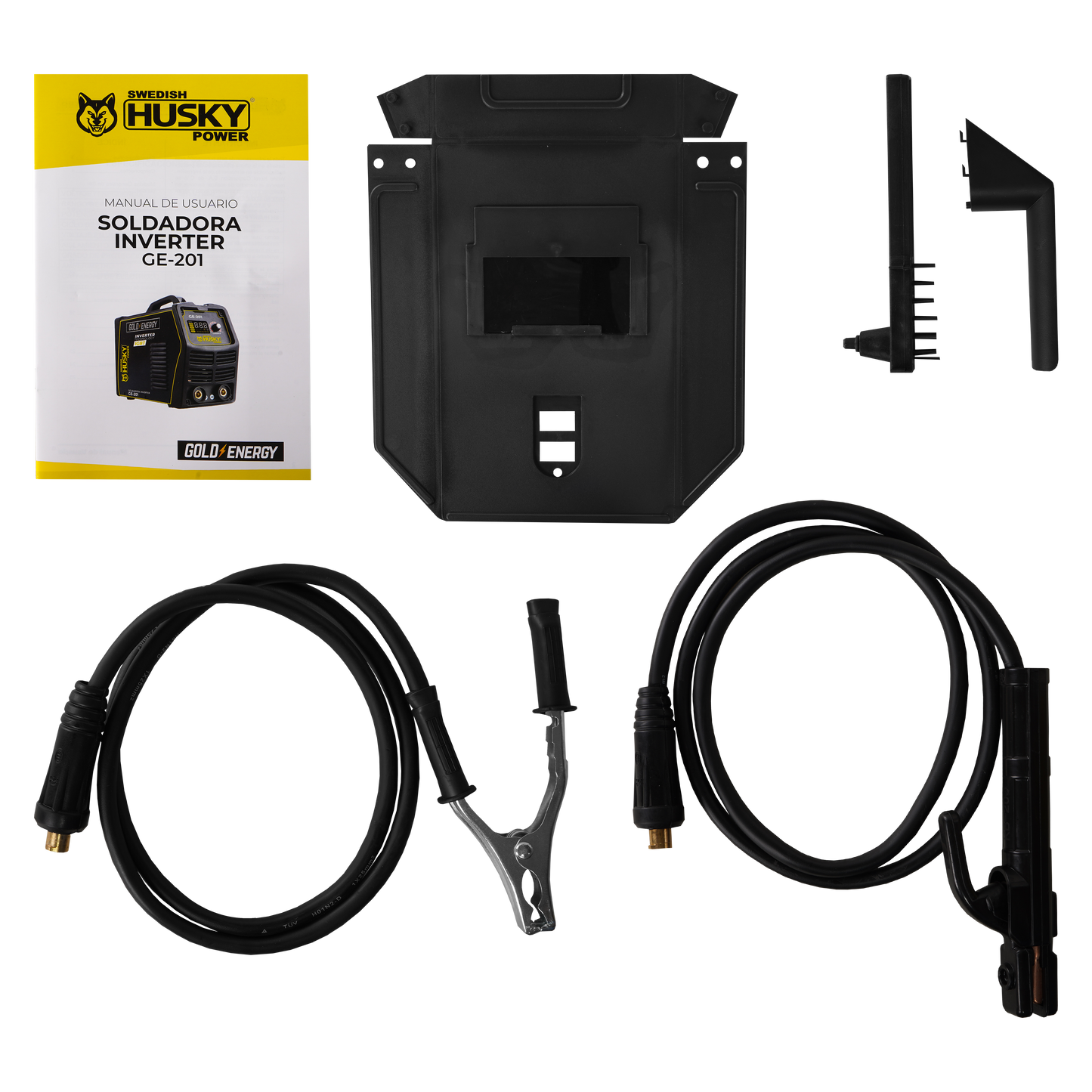 Soldadora Inverter Bi Volaje 110V-220V de 140A a 190A Husky GE-201