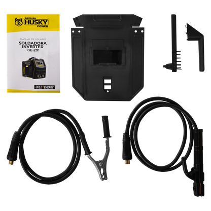 Soldadora Inverter Bi Volaje 110V-220V de 140A a 190A Husky GE-201