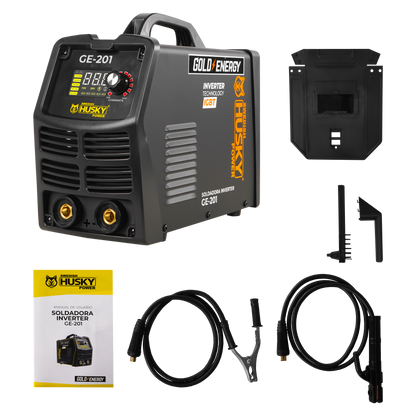 Soldadora Inverter Bi Volaje 110V-220V de 140A a 190A Husky GE-201