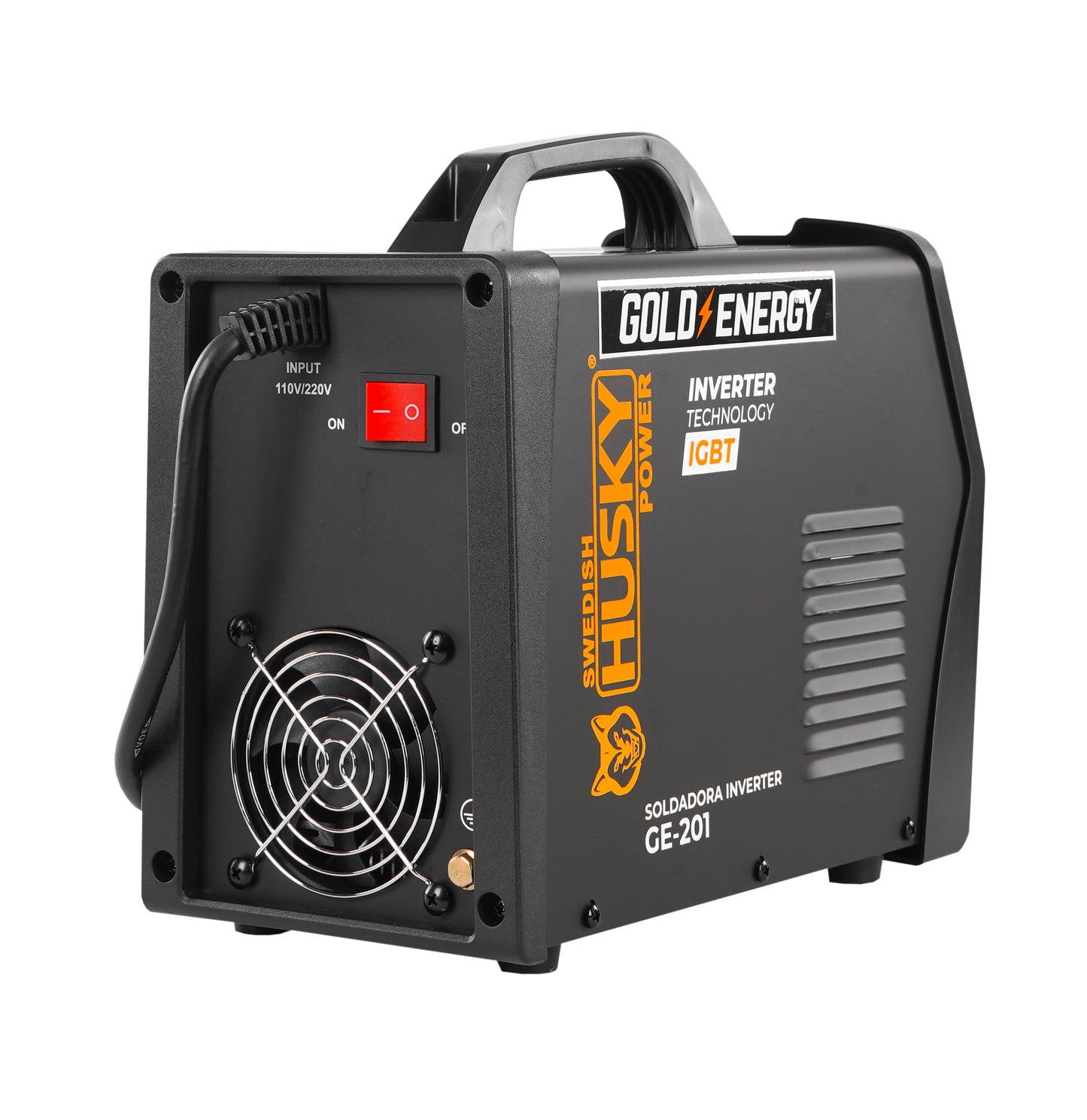 Soldadora Inverter Bi Volaje 110V-220V de 140A a 190A Husky GE-201