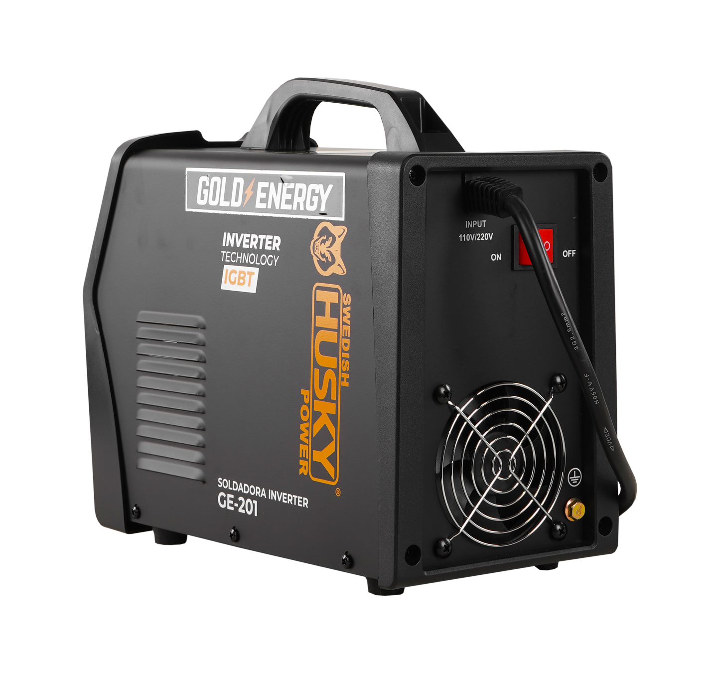 Soldadora Inverter Bi Volaje 110V-220V de 140A a 190A Husky GE-201