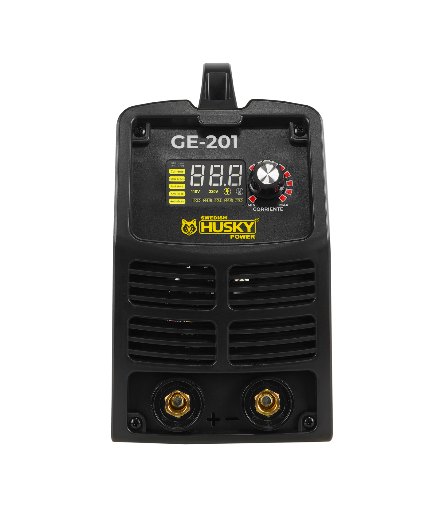 Soldadora Inverter Bi Volaje 110V-220V de 140A a 190A Husky GE-201