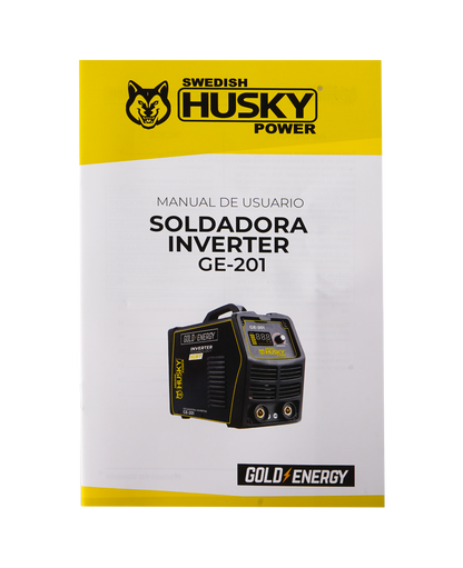Soldadora Inverter Bi Volaje 110V-220V de 140A a 190A Husky GE-201