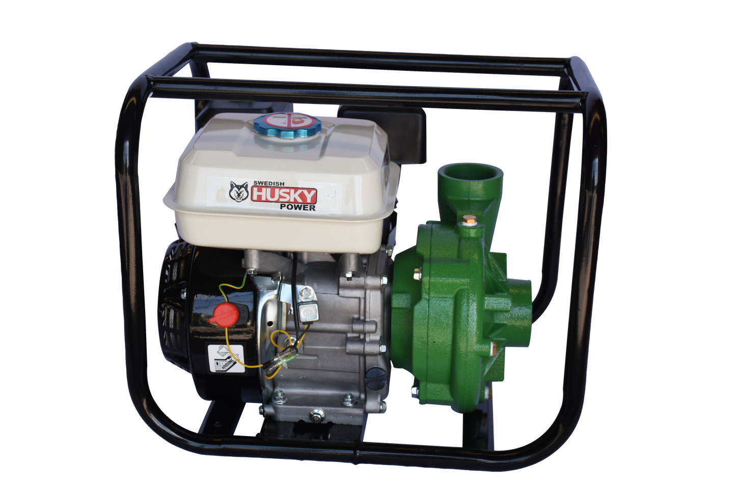 Motobomba A Gasolina 210cc 7 Hp Centrífuga 4 Tiempos 2"x2" Husky HKB2270F