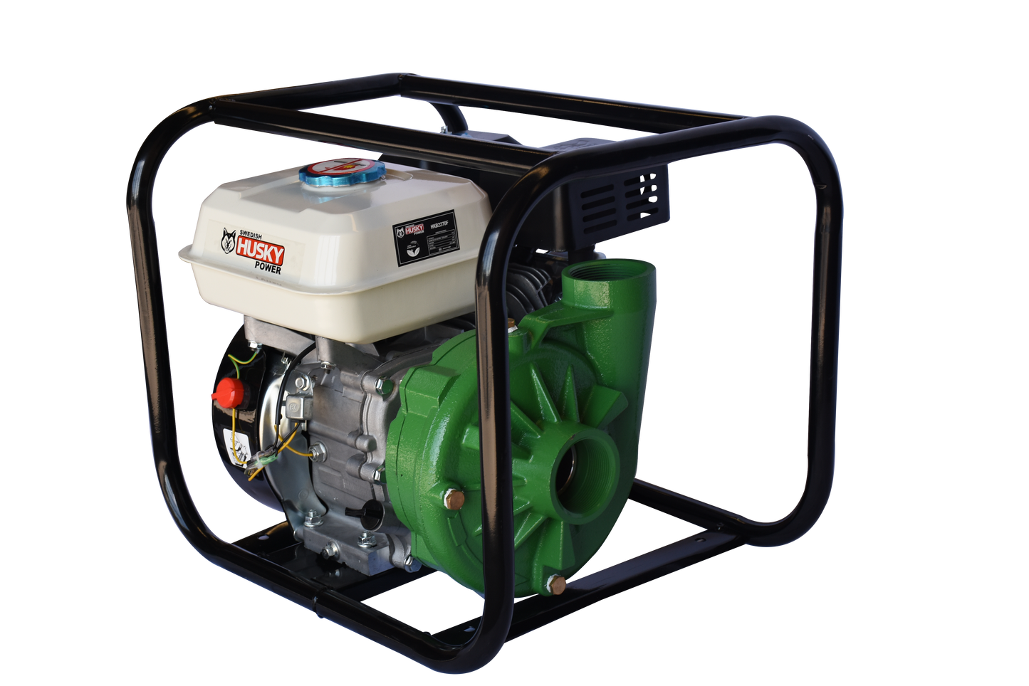 Motobomba A Gasolina 210cc 7 Hp Centrífuga 4 Tiempos 2"x2" Husky HKB2270F