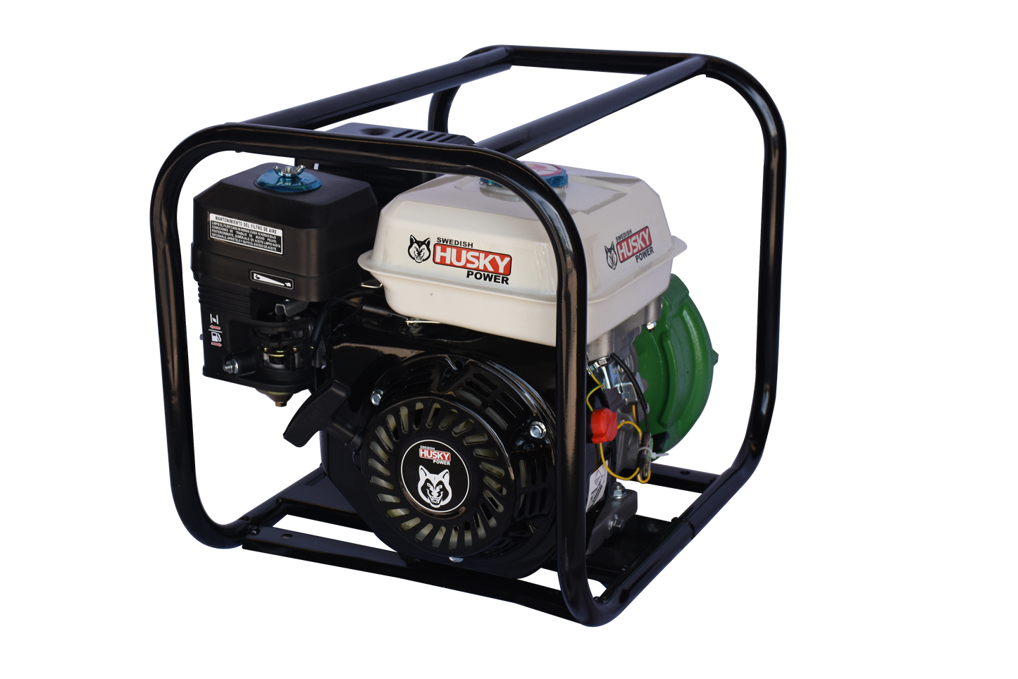 Motobomba A Gasolina 210cc 7 Hp Centrífuga 4 Tiempos 2"x2" Husky HKB2270F