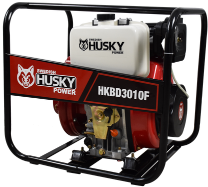 Motobomba A Diesel 10 Hp Centrífuga 3"x3" Husky HKBD3010F