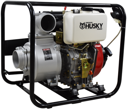 Motobomba A Diesel 10 Hp Autocebante 4"x4" Husky HKBD4010A