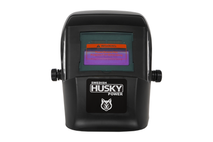 Careta Para Soldar Electrónica De Sombra Variable Negra Husky HKC15