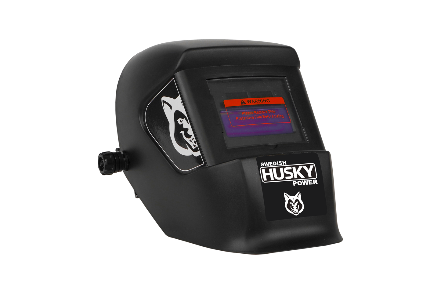 Careta Para Soldar Electrónica De Sombra Variable Negra Husky HKC15