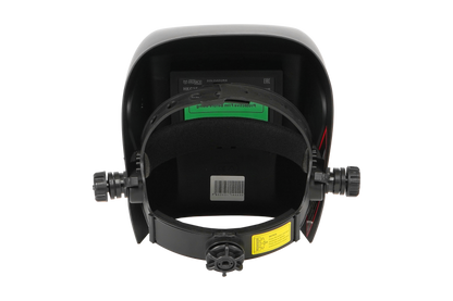 Careta Para Soldar Electrónica De Sombra Variable Negra Husky HKC15