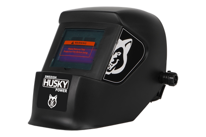 Careta Para Soldar Electrónica De Sombra Variable Negra Husky HKC15
