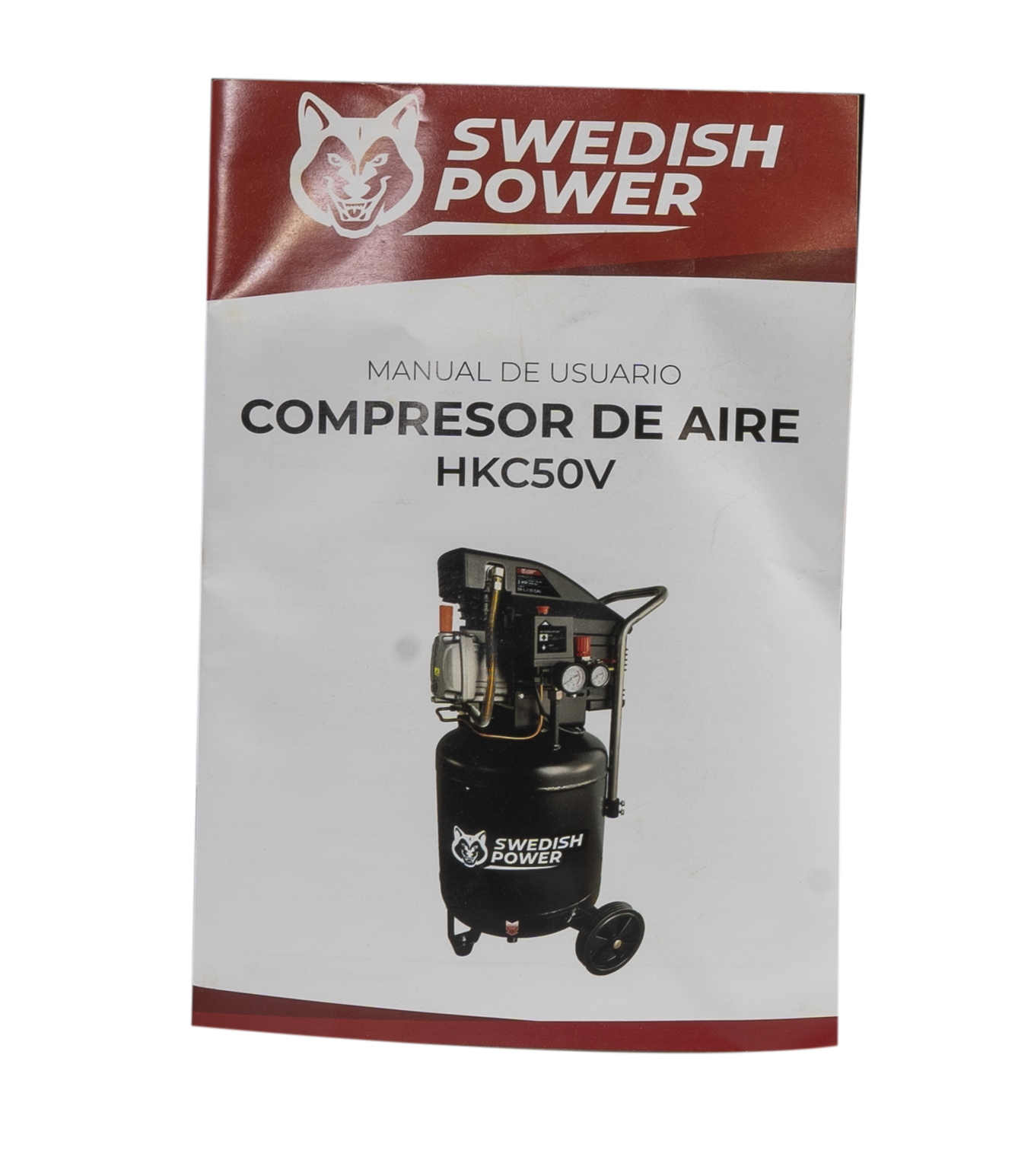 Compresor Vertical De Aire Electrico De 3 Hp 110v/60Hz 116 Psi Swedish Husky Power HKC50V
