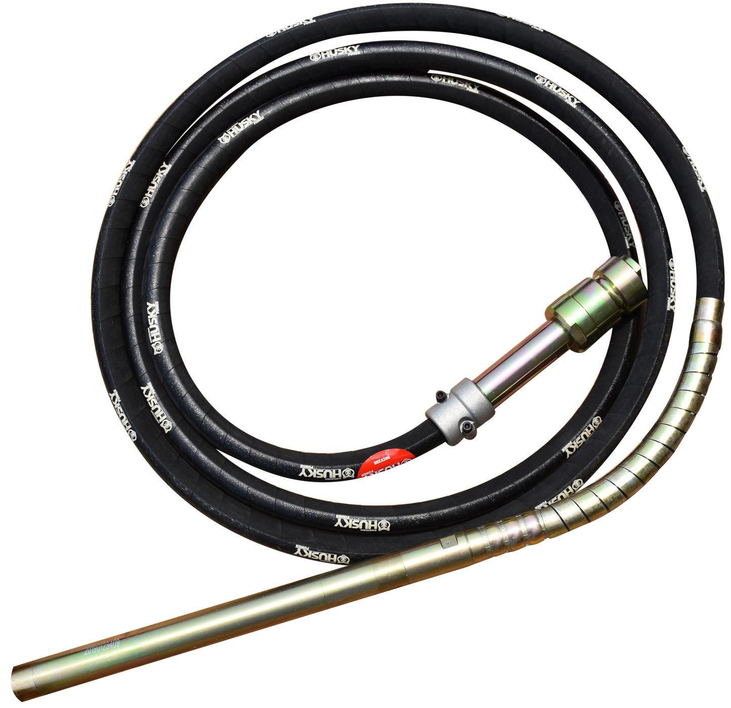 Chicote Vibrador Para Concreto De 6 Metros 38MM Husky HKCV386