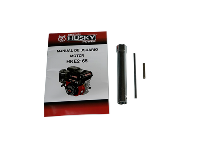 Motor A Gasolina 200cc 6.5 Hp Flecha Cuñero Arranque Manual Husky HKE2165