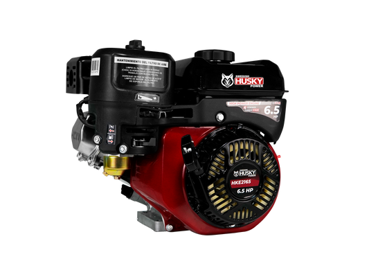 Motor A Gasolina 200cc 6.5 Hp Flecha Cuñero Arranque Manual Husky HKE2165