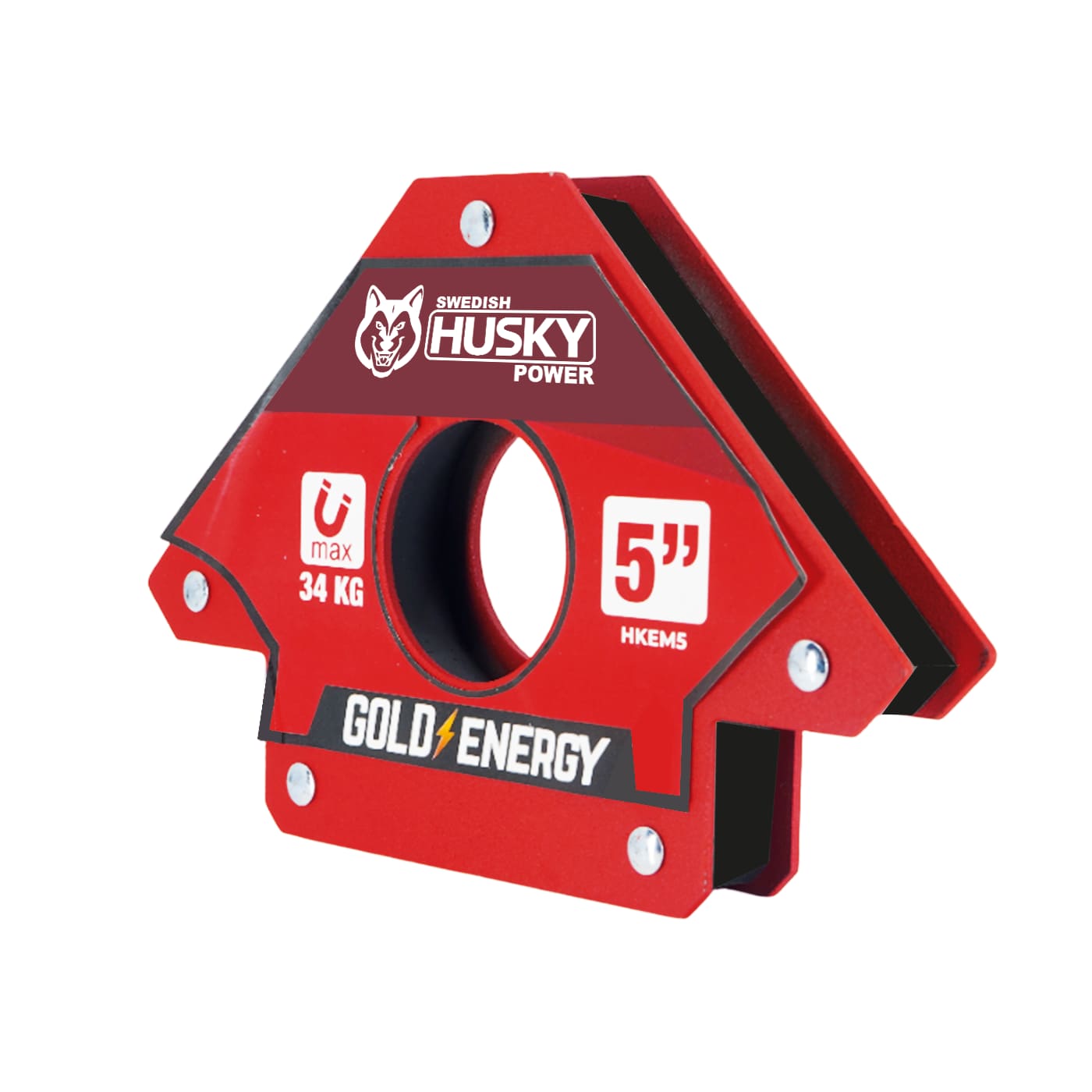 Escuadra Magnetica P/Soldar 5" Swedish Husky Power HKEM5