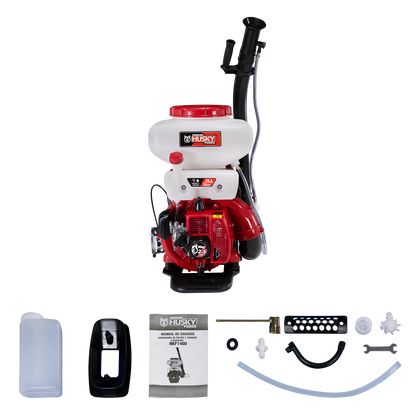 Fumigadora Aspersora 14L De Liquidos Y Polvos Motorizada 2.5 Hp De 2 Tiempos 41.5 CC Husky HKF1400