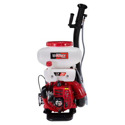 Fumigadora Aspersora 14L De Liquidos Y Polvos Motorizada 2.5 Hp De 2 Tiempos 41.5 CC Husky HKF1400